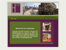 Tablet Screenshot of huronstreetlofts.org